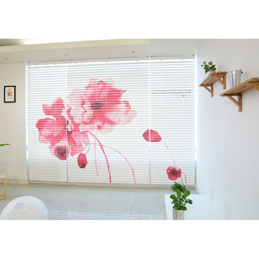 Pink Floral Venetian