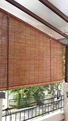 Flat Bamboo Blinds