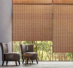 Round Bamboo Blinds