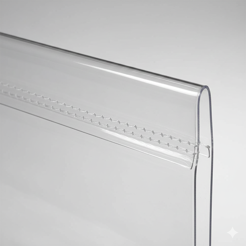 Clear PVC Blinds Installation